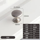 Modern Zinc Alloy Drawer Knobs - Single Hole Cabinet Handles for Dresser and Shoe Cabinets G Knobs