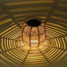 Imitation Rattan Solar Landscape Lamp - Waterproof Yard Lantern For Outdoor Decor Floor Lamp