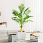 Dlight Decor 120cm Tall Palm Tree Branch with Coconut Leaves for Home and Office Decor