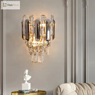Abigail’s Modern Led Crystal Wall Lamp - Elegant Interior Dec Wall Lamp