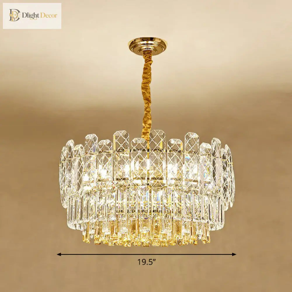 Adalyn: The Celestial Square Pendant Chandelier Chandelier