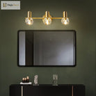 Adjustable Copper Vanity Lamp - Modern Led Mirror Light For Bedroom And Bathroom Wall Lamp