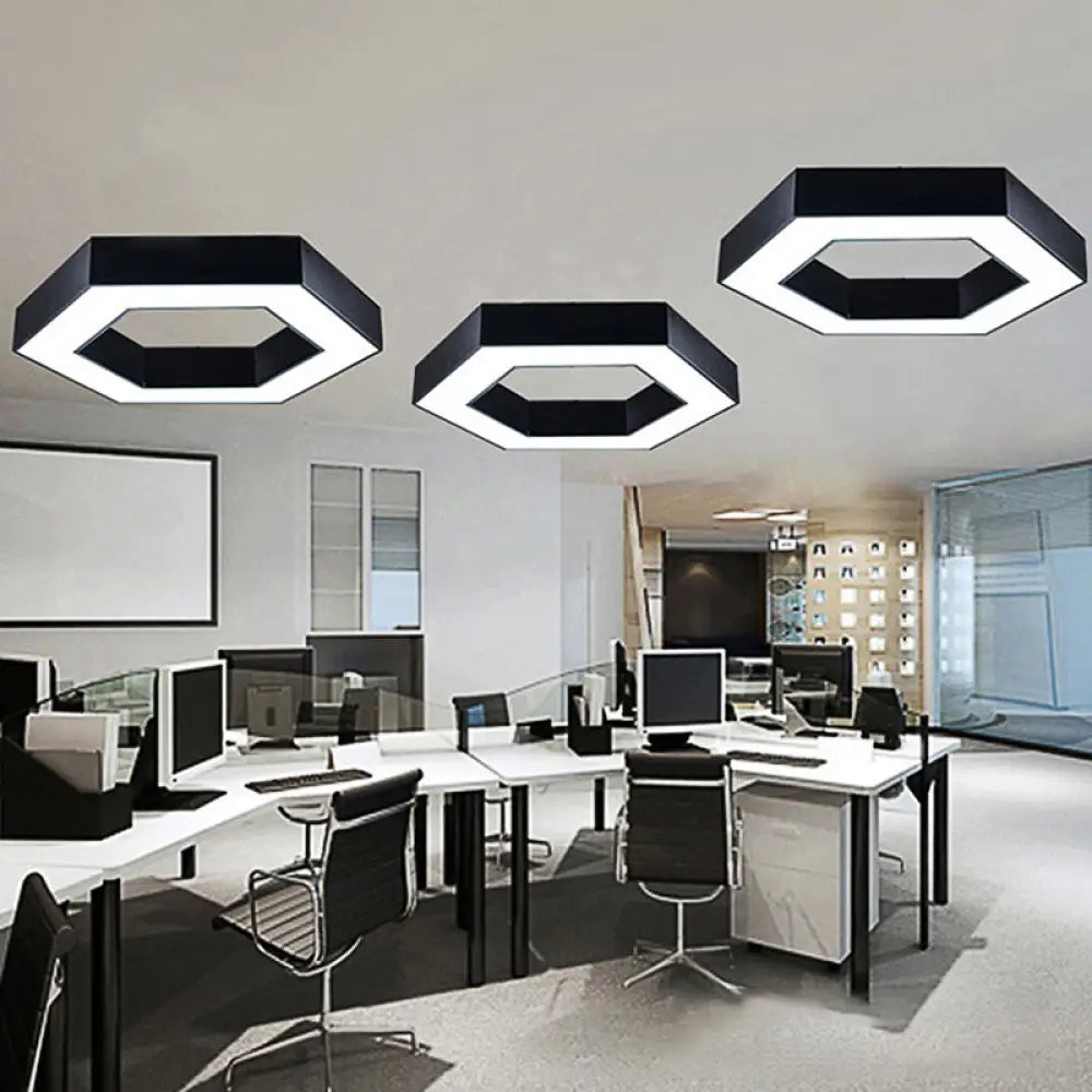 Adriana Simplicity Meets Energy Efficiency: The Honeycomb Flush Mount Led Light Pendant Lighting