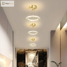 Aisle Entrance Way Corridor Led Ceiling Light - Modern Nordic Round Bistro Lamp Ideal For Indoor