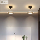 Aisle Entrance Way Corridor Led Ceiling Light - Modern Nordic Round Bistro Lamp Ideal For Indoor