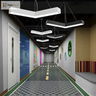 Alexandra Modern V - Shape Ceiling Light - Led Flush Mount In Black Or White Pendant Lighting