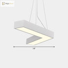 Alexandra Modern V - Shape Ceiling Light - Led Flush Mount In Black Or White Pendant Lighting