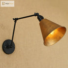 Alistair’s Industrial Wall Sconce - Classic 1 - Light Swing Arm Wall Light