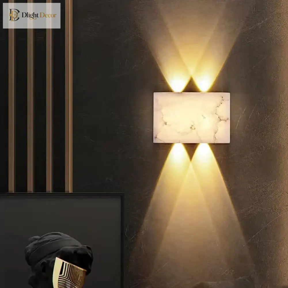 All - Copper Marble Wall Lamp - Modern Simplicity For Living Rooms Dining And Bedside Aisles With