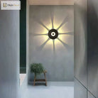 Amandine’s Led Outdoor Wall Sconce - Elegant Easy - To - Install Accent Light Lighting