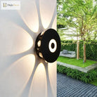 Amandine’s Led Outdoor Wall Sconce - Elegant Easy - To - Install Accent Light Lighting