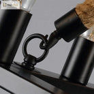 Amelia - Industrial Chandelier With 16 Rectangular Lights (Perfect For Cafes) Pendant Lighting