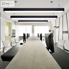 Amelia’s Elegant Rectangle Pendant: Modern Illumination In Black & White Pendant Lights