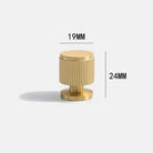 American Style Brass Cabinet Handles – Light Luxury Extended Wardrobe Door Pulls 9015-1-019 Handles