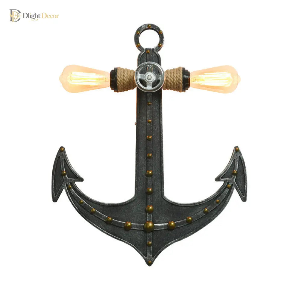 Anchor Your Space In Industrial Style: The Iron Wall Lamp Wall Light