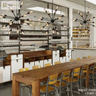Anna’s Vintage Industrial Loft Chandelier - Led Retro Iron Fixture For Kitchen And Living Room