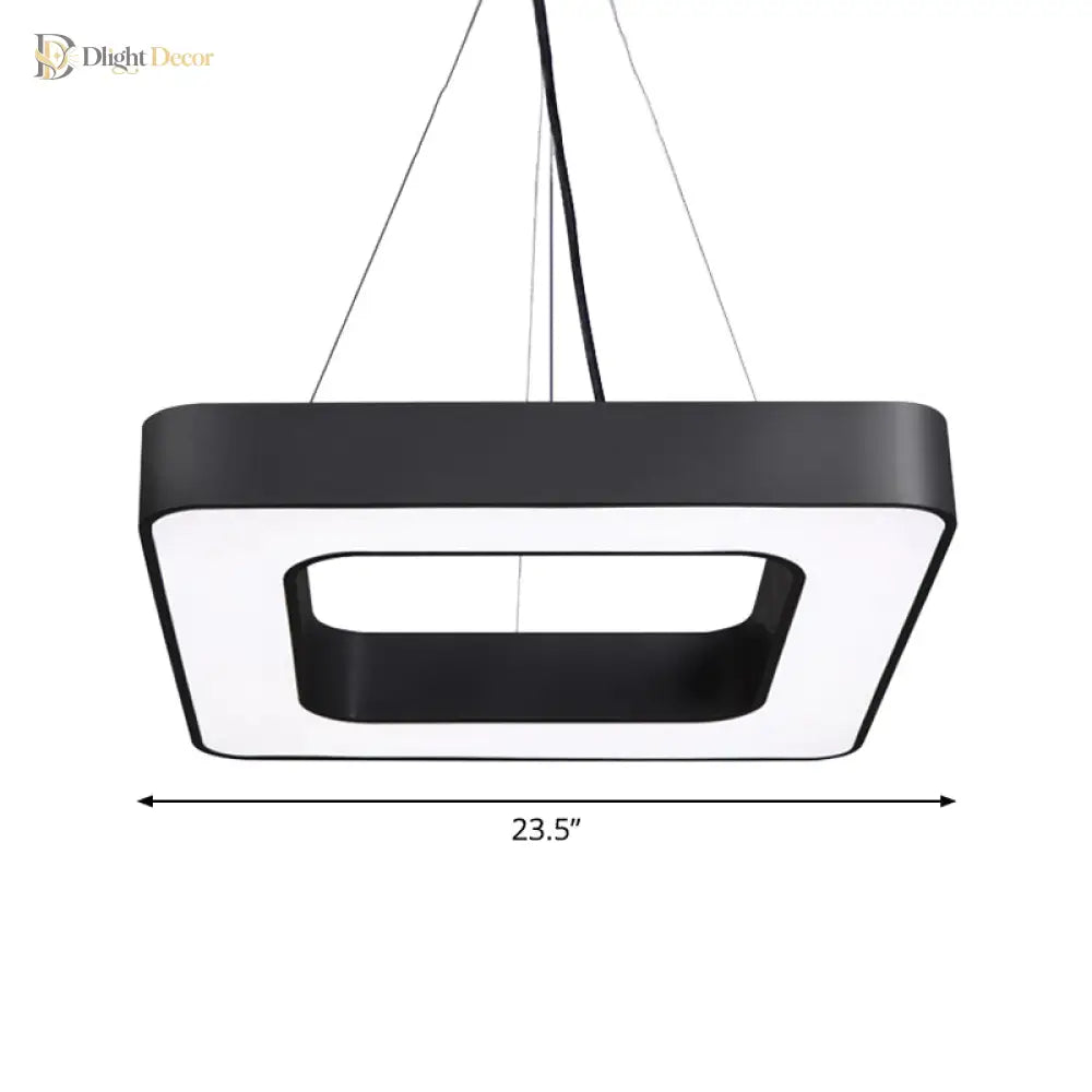 Annie Modern Square Led Pendant Lamp Ceiling Light