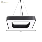 Annie Modern Square Led Pendant Lamp Ceiling Light