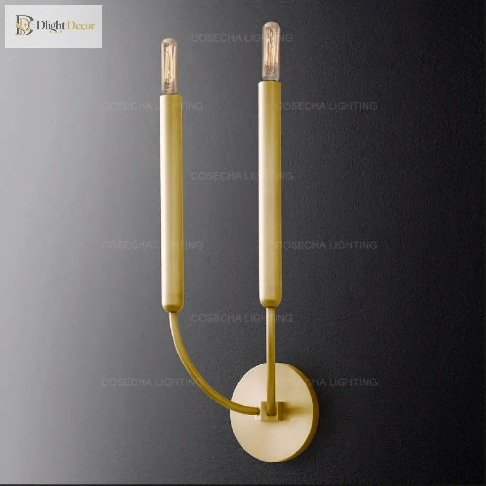 Antique Inspired Gold Mirror Lights - Vintage Bronze Wall Lamps Perfect For Restaurant Bedroom And