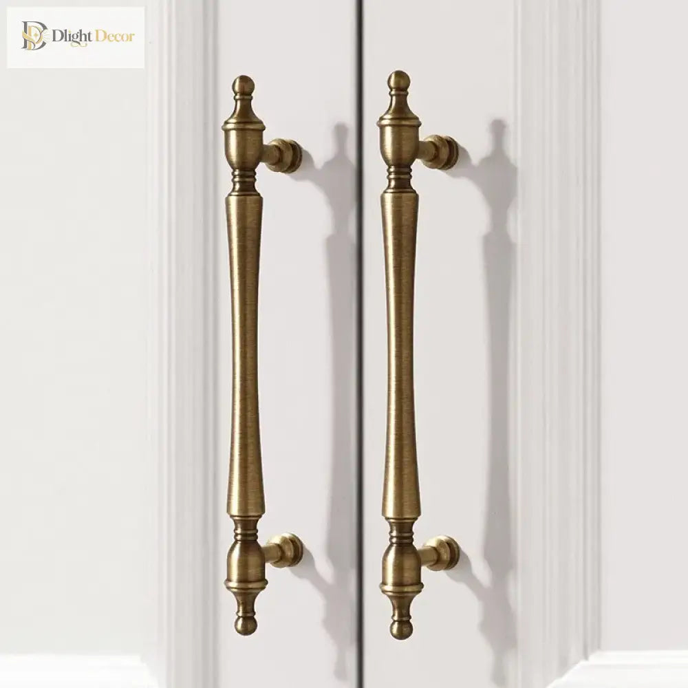 Antique Bronze Brass Cabinet Knobs & Pulls – product view 3