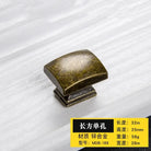 Antique Bronze Cabinet Handles - Retro Drawer Pulls Vintage Zinc Alloy Kitchen Hardware for Furniture Dresser and