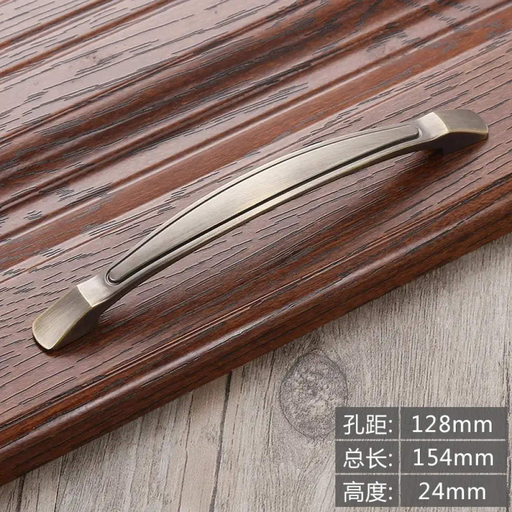 Antique Bronze Cabinet Knobs and Handles – Vintage Furniture Hardware 6630 128mm Handles
