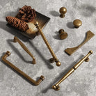 Antique Bronze Wardrobe Door Handles – Zinc Alloy Cabinet Pulls and Drawer Knobs Handles