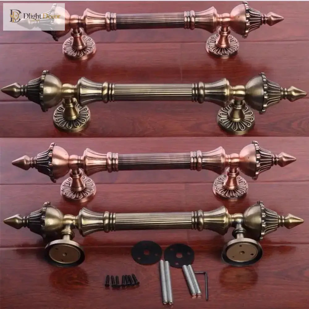 Antique Bronze Zinc Alloy Door Pull – Elegant Long Handle for Glass Wooden or Alloy Doors (280-550mm) Handles