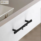 Antique Tree Pole Kitchen Drawer Handles - Zinc Alloy Cabinet Knobs in Bronze Gold and Black Handles