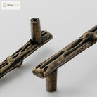 Antique Tree Pole Kitchen Drawer Handles - Zinc Alloy Cabinet Knobs in Bronze Gold and Black Handles