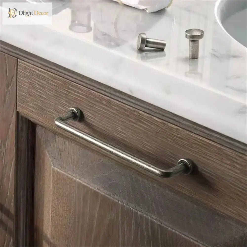 Antique Zinc Alloy Drawer and Cabinet Handles – Retro Bronze Vintage Style Handles