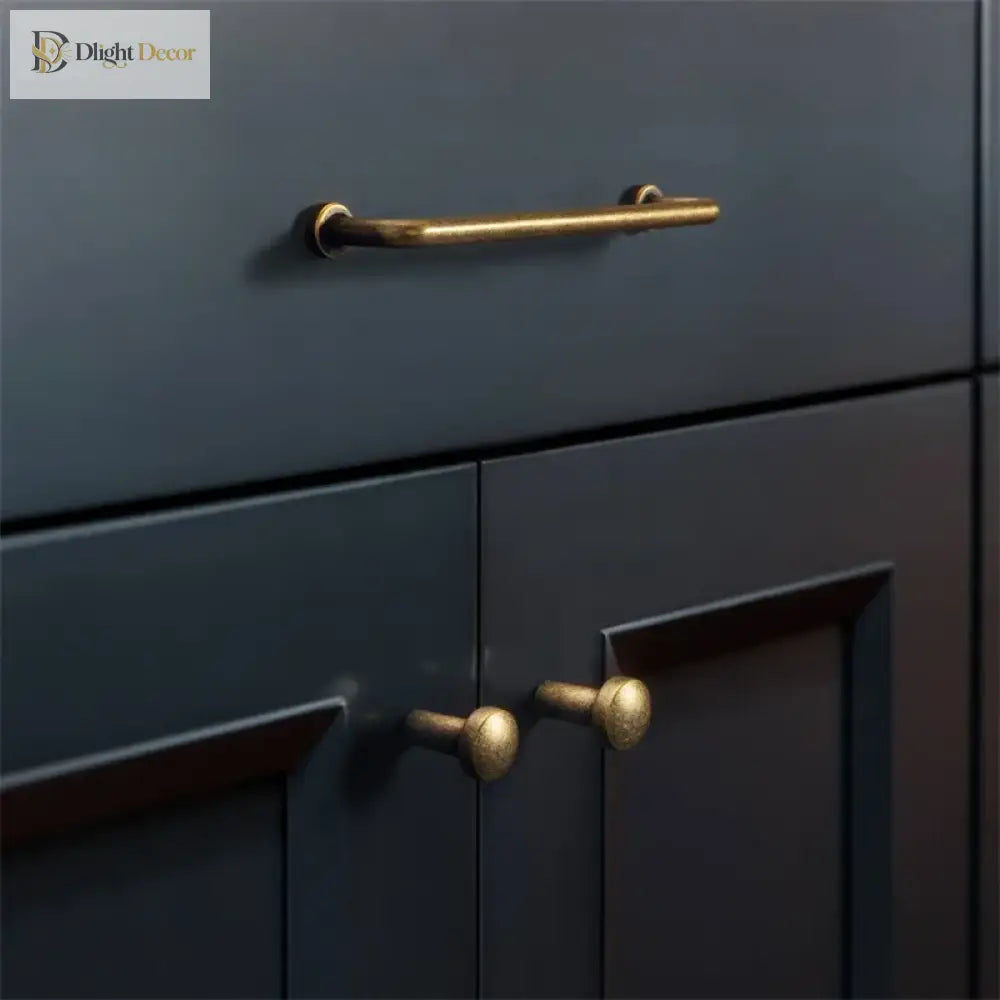 Antique Zinc Alloy Drawer and Cabinet Handles – Retro Bronze Vintage Style Handles