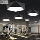 Anya’s Modern Black Pentagon Led Chandelier Pendant Lighting