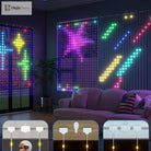 APP Controlled 16 Million Colors RGB LED Curtain Lights Holiday Party Decoration holiday lighting