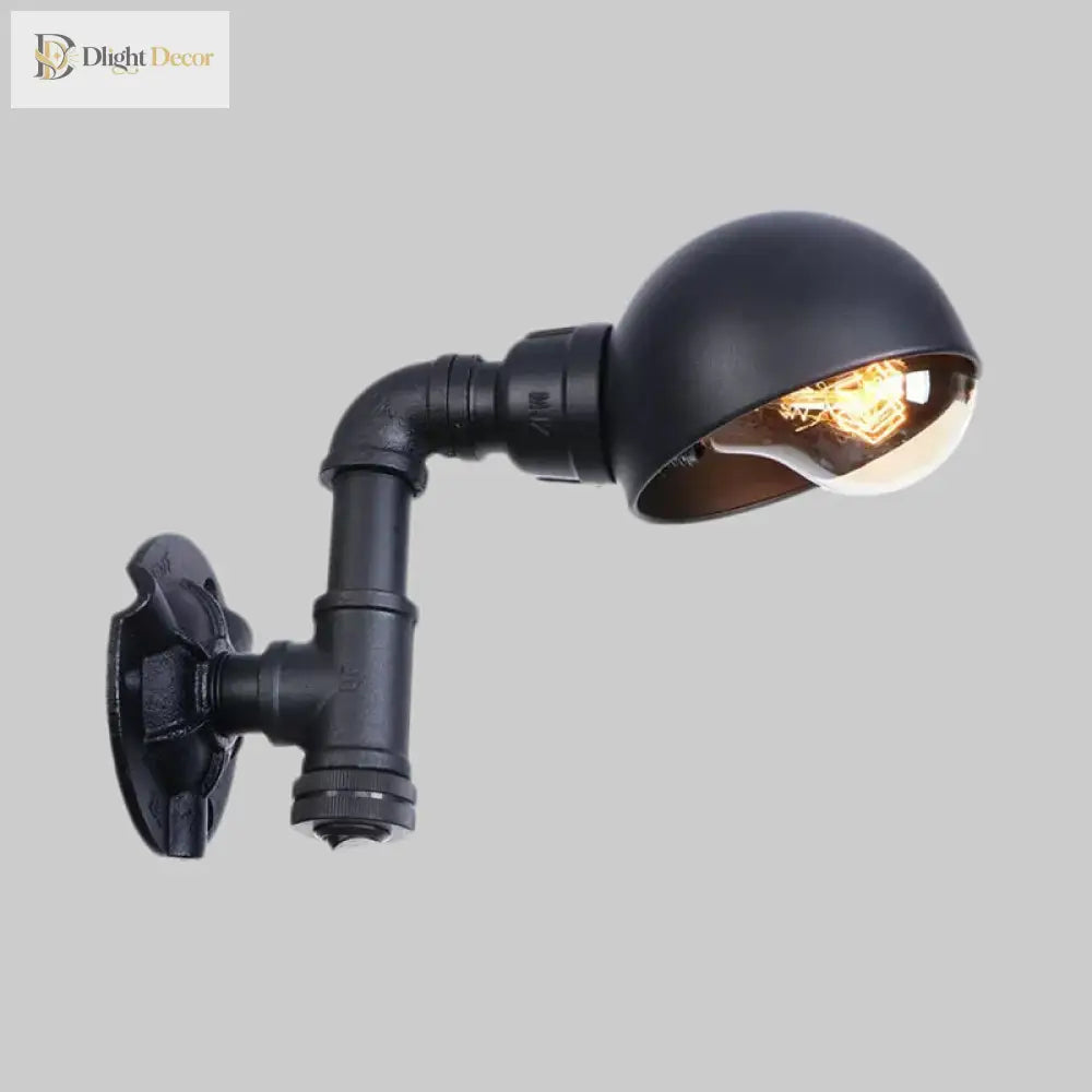Aria Industrial Chic Sconce: Vintage Charm With Modern Versatility Wall Light