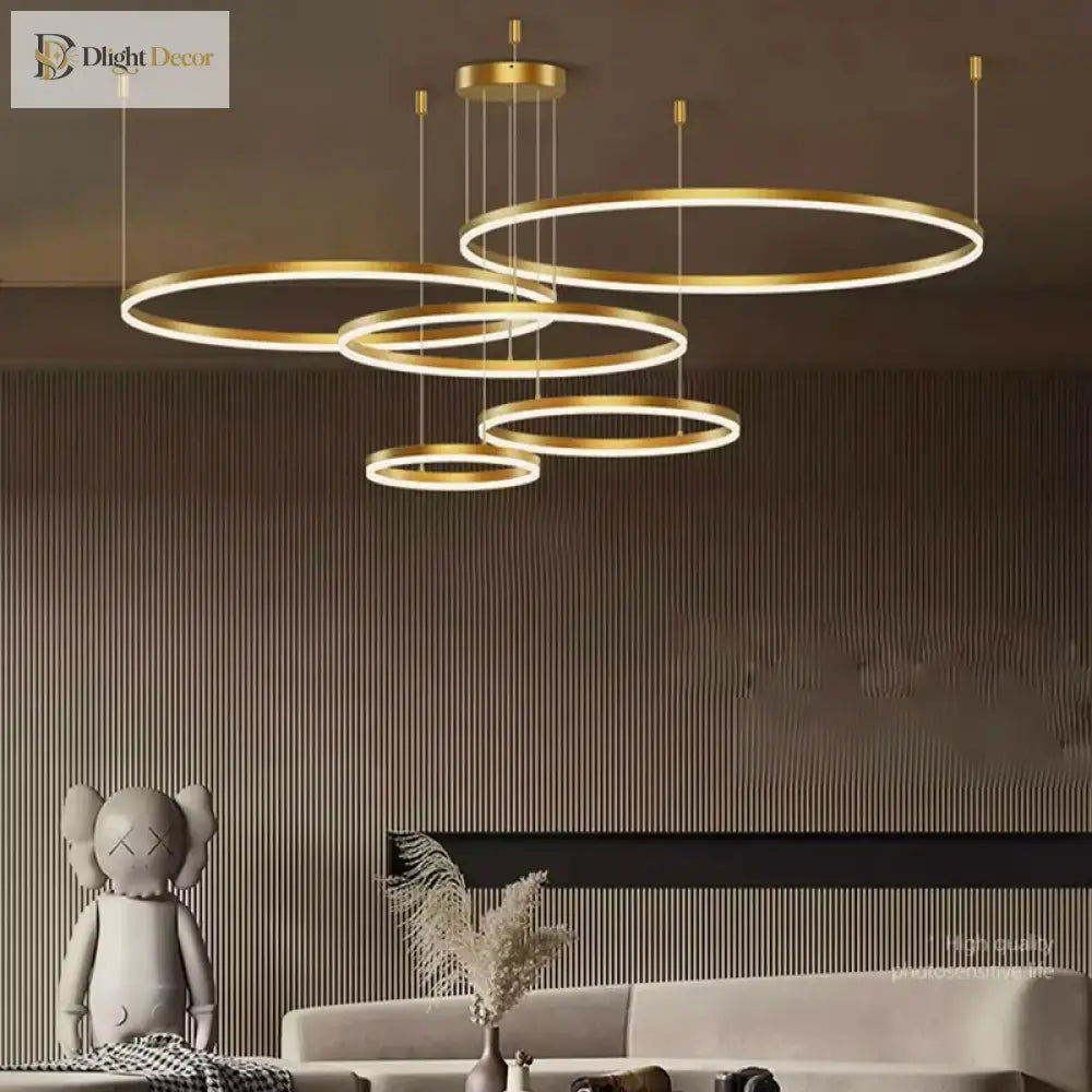 Nordic Modern Led Living Room Chandelier - Stylish Lighting For Rooms Bedrooms And Home Decor