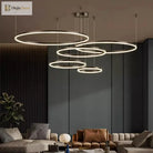 Nordic Modern Led Living Room Chandelier - Stylish Lighting For Rooms Bedrooms And Home Decor