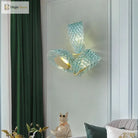 Aria’s Modern Glass Wall Lamp - Creative Light Luxury For Your Corridor And Tv Background Wall Lamp