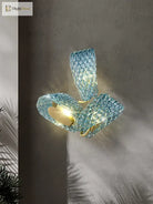 Aria’s Modern Glass Wall Lamp - Creative Light Luxury For Your Corridor And Tv Background Wall Lamp