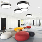 Arianna Modern Flush Mount - Bright & Efficient Led Light For Offices Ceiling