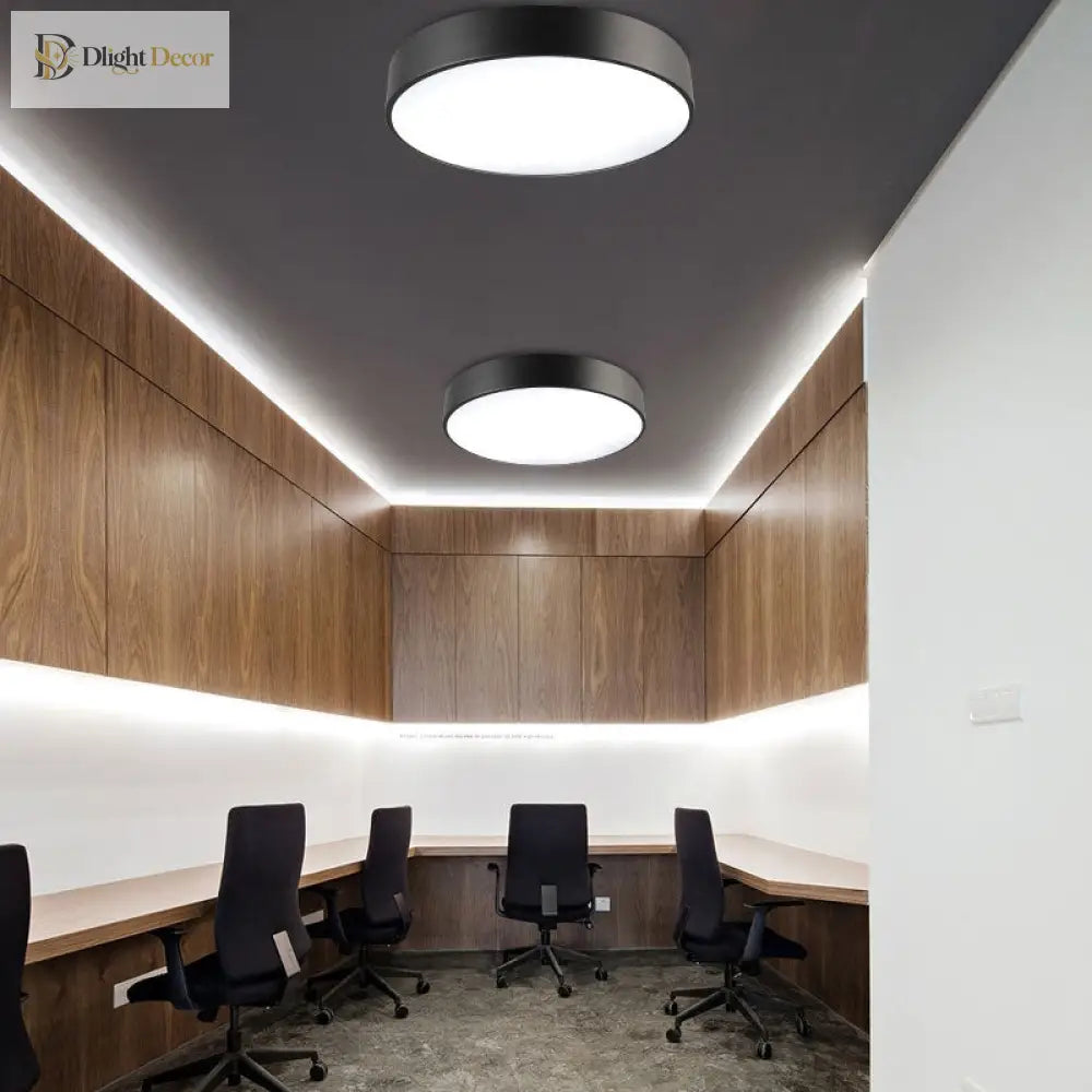 Arianna Modern Flush Mount - Bright & Efficient Led Light For Offices Ceiling