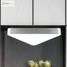 Ariella Modern Triangle Pendant: Light Up Your Space With Style And Warmth