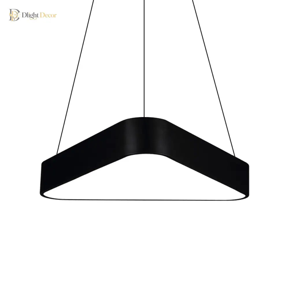 Ariella Modern Triangle Pendant: Light Up Your Space With Style And Warmth