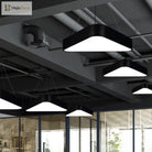 Ariella Modern Triangle Pendant: Light Up Your Space With Style And Warmth