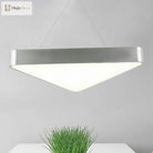 Ariella Modern Triangle Pendant: Light Up Your Space With Style And Warmth