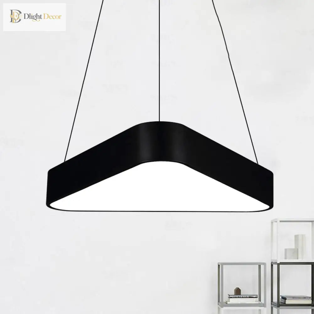 Ariella Modern Triangle Pendant: Light Up Your Space With Style And Warmth