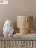 Artful Hand - Knitted Rattan Pendant Lamp - Elegant Lighting For Living Rooms And Bedrooms Lights