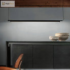 Artistic Led Linear Pendant Lamp - Ideal For Dining Tables Kitchens And Bars Lights