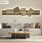 Dlight Decor Artistic Wood Crystal Wall Glow Light Wall Art