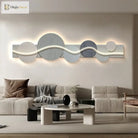 Dlight Decor Artistic Wood Crystal Wall Glow Light Wall Art